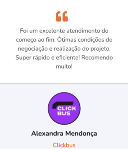 Depoimento Clickbus pesquisa de mercado remunerada