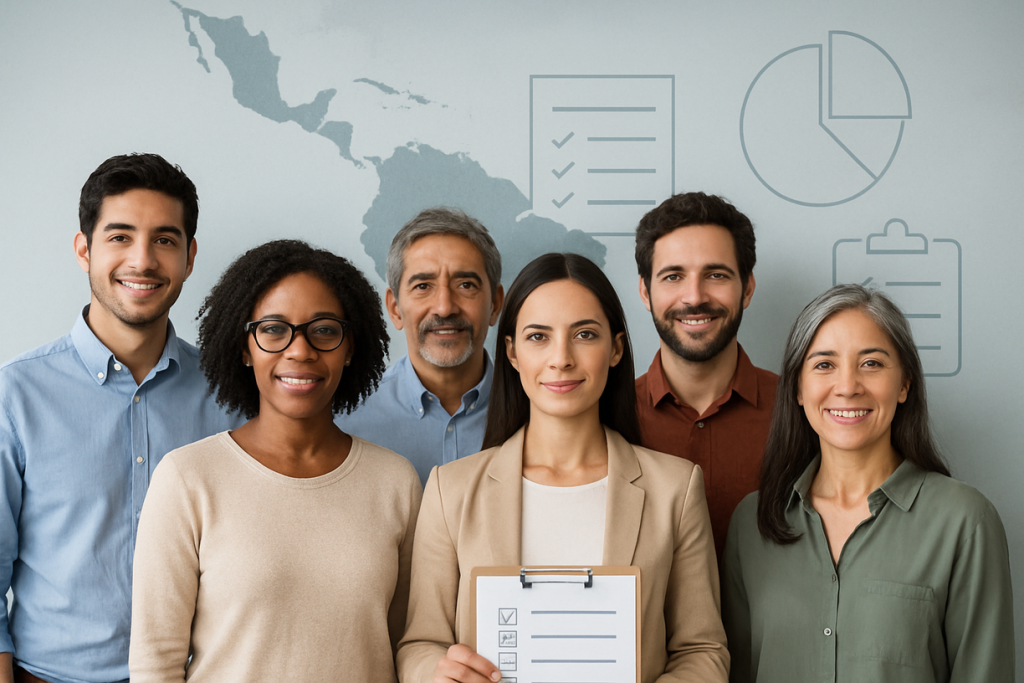 Amostra de Respondentes na América Latina é uma oportunidade valiosa para entender o comportamento de consumidores e tomadores de decisão.
